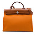 322610047 Herbag PM Canvas 1 pouch Top handle Handbag Orange 1