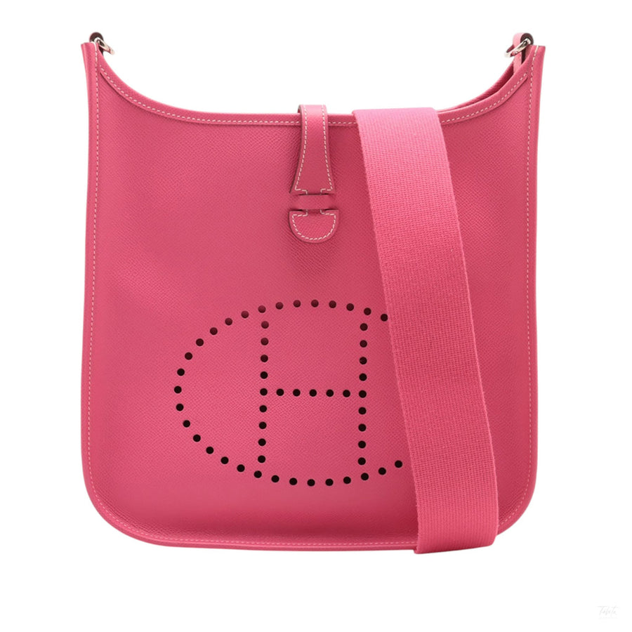 322610066 Evelyne 29 Epsom Leather Hobo Crossbody Pink 1