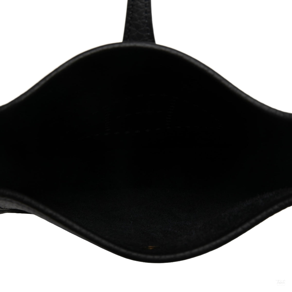 322610068 Evelyne 16 TPM Clemence Leather Hobo Crossbody Black 4