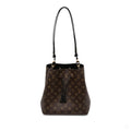 322610086 NéoNoé MM Canvas Bucket Shoulder Bag Black 1