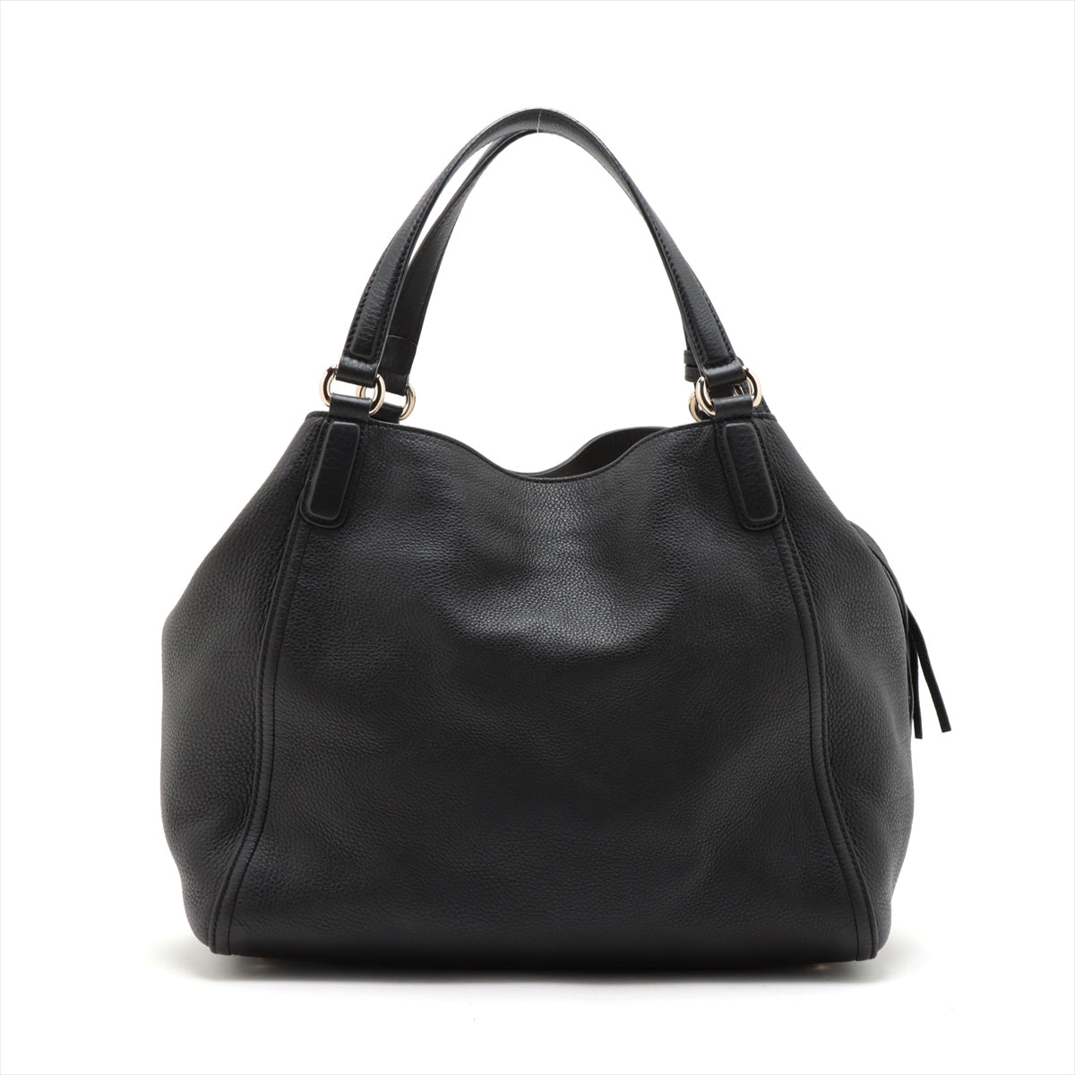 Soho Médio couro Hobo Ombro bolsa Preto 
