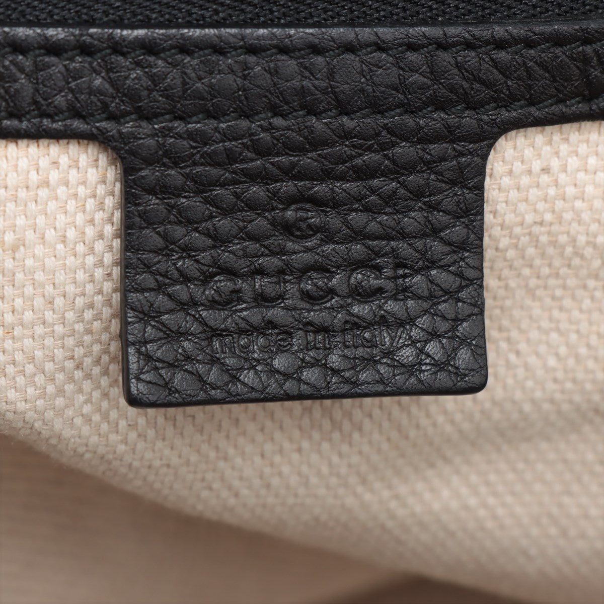 Soho Medium Leder Hobo Schultertasche Schwarz 