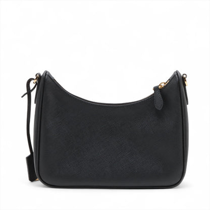 Re-Edition 2005 Leather Pouch Crossbody Black 