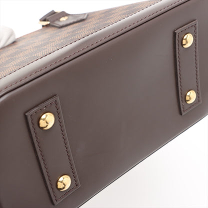 Alma BB Canvas 2-Ways Top-handle Bag Damier Ebene