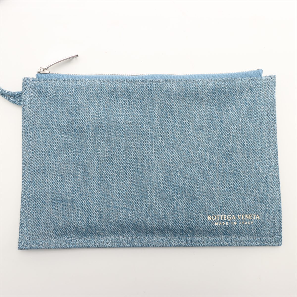The Arco Mini Denim Maxi Intrecciato Tote Shoulder Bag