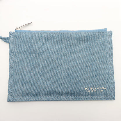 The Arco Mini Denim Maxi Intrecciato Tote Shoulder Bag
