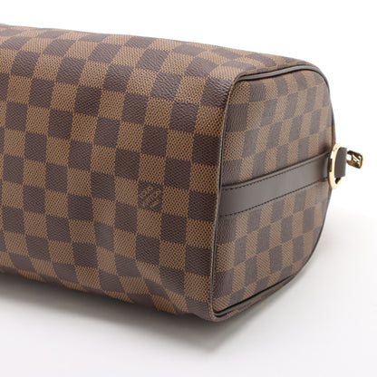 Speedy Borsa Tracolla a Bandoliera Trunk in Canvas 25 Damier Ebene 