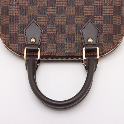 Alma BB Canvas 2-Ways Top-handle Bag Damier Ebene