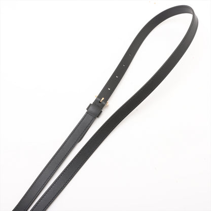 Speedy 25 Bandoulière Empreinte Leather Trunk Bag Black
