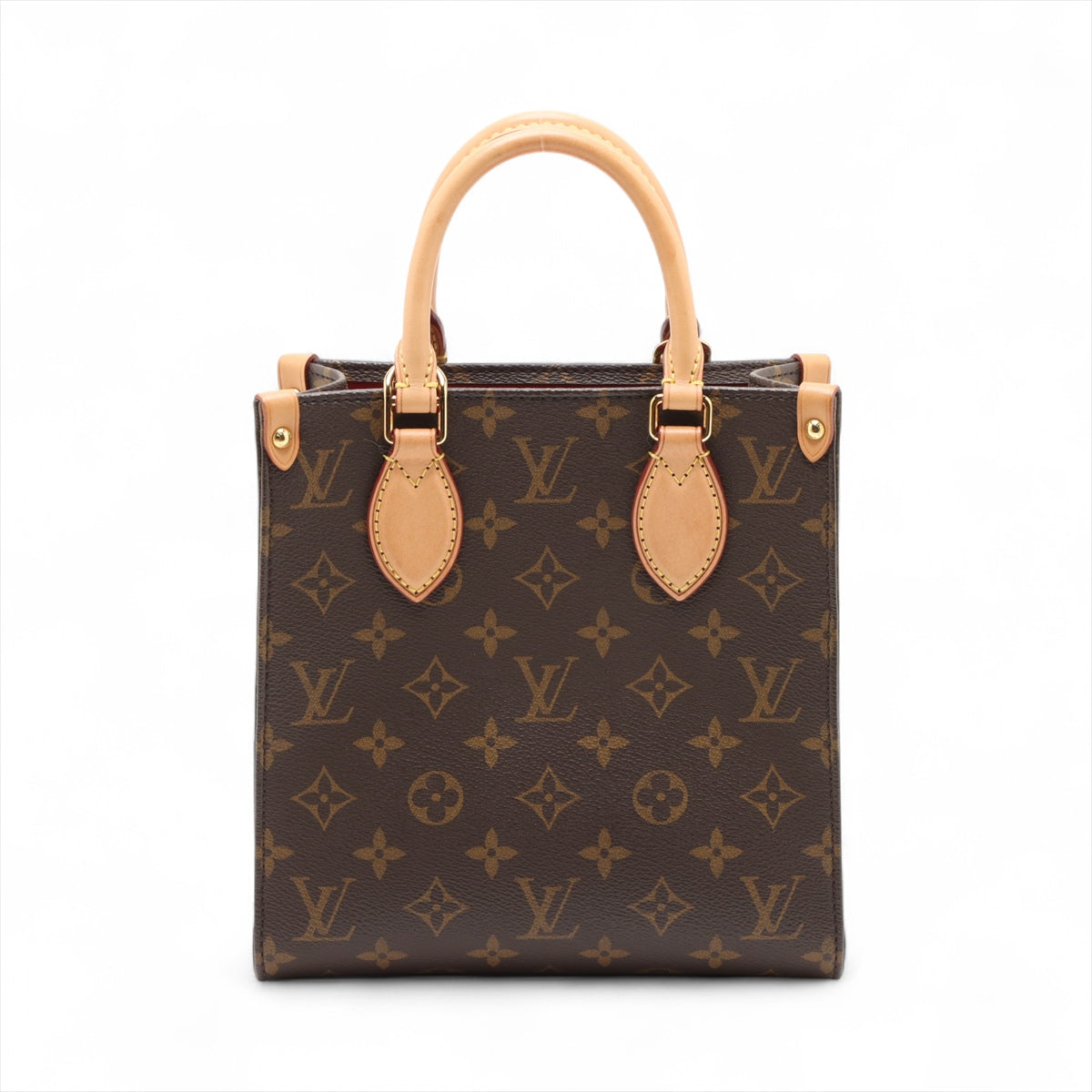 Sac Plat BB Canvas Tote Handbag Monogram