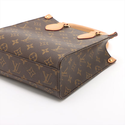 Sac Plat BB Canvas Tote Handbag Monogram