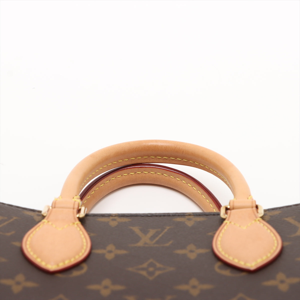 Sac Plat BB Canvas Tote Handbag Monogram