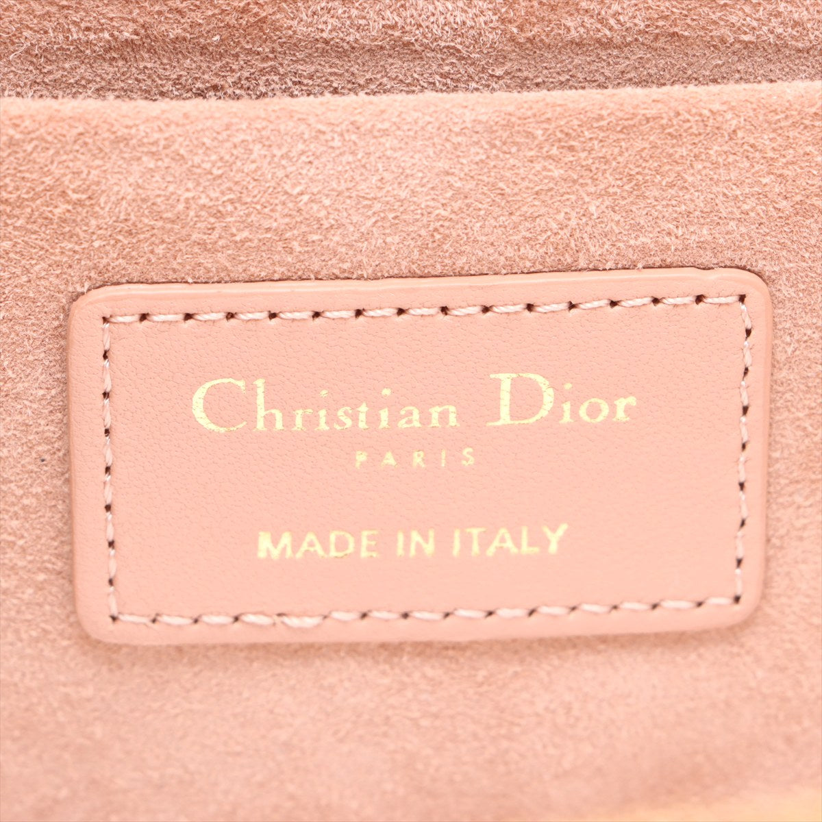 Vanity Case Canvas Cannage 2-Way Handbag Pink