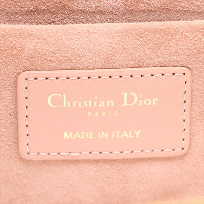 Vanity Case Canvas Cannage 2-Way Handbag Pink