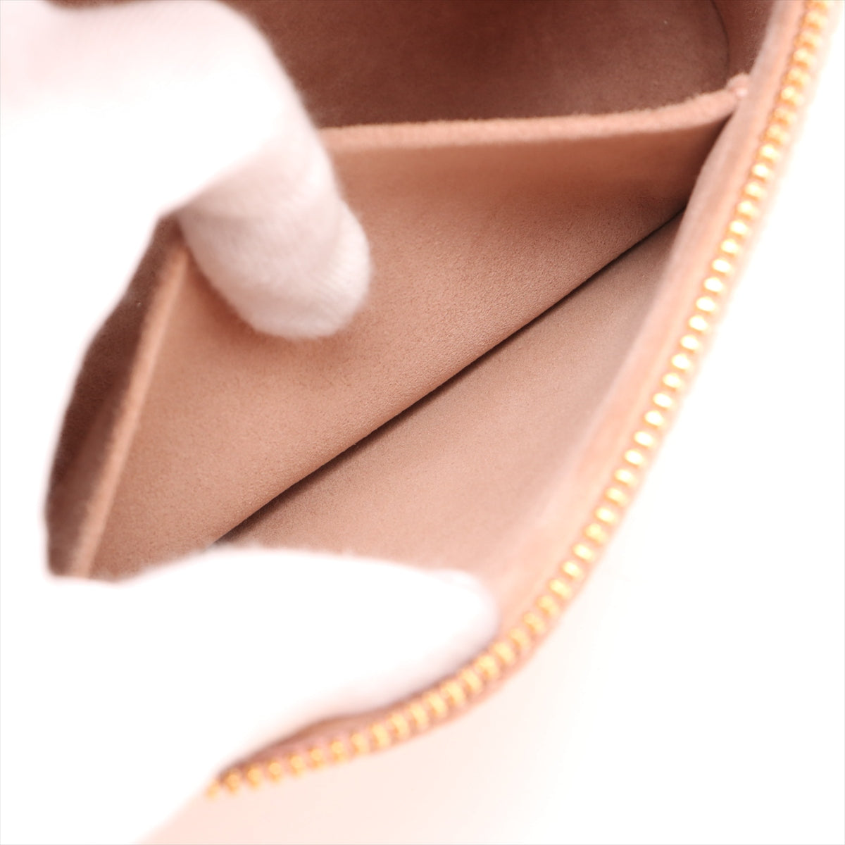Vanity Case Canvas Cannage 2-Way Handbag Pink