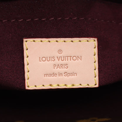 Bolsa Montaigne BB Monogram de lona com alça de mão 