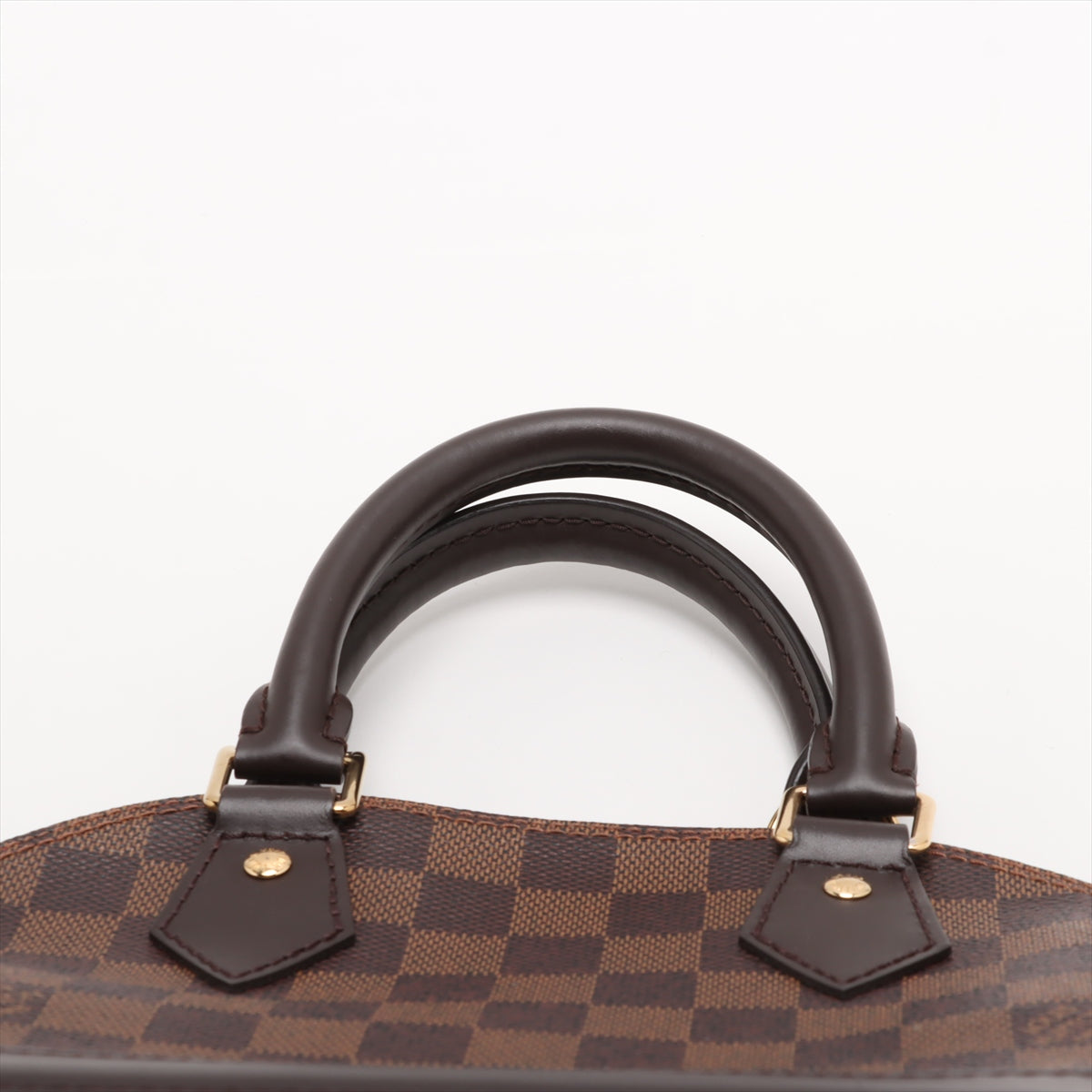 Alma BB Canvas 2-Ways Top-handle Bag Damier Ebene