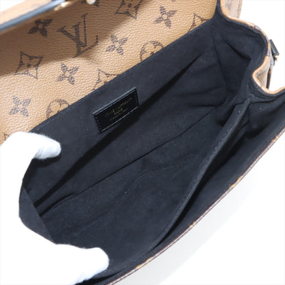 Pochette Metis Canvas Monogram Reverse Flap Umhängetasche Monogram Reverse 