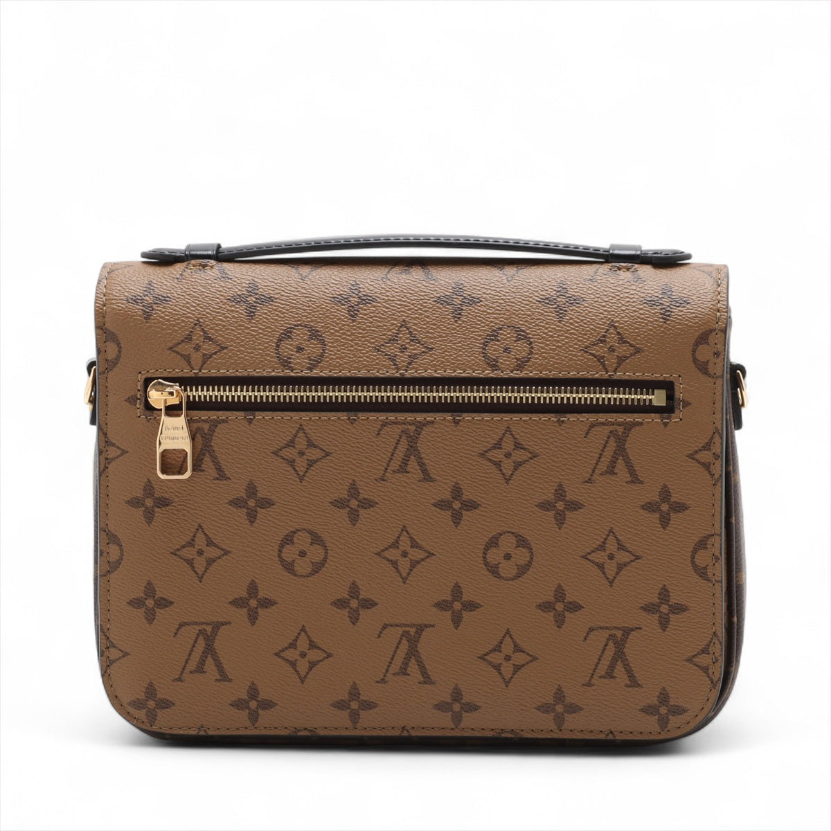 Pochette Metis Toile Monogram Rabat retourné Bandoulière Monogram Retourné 