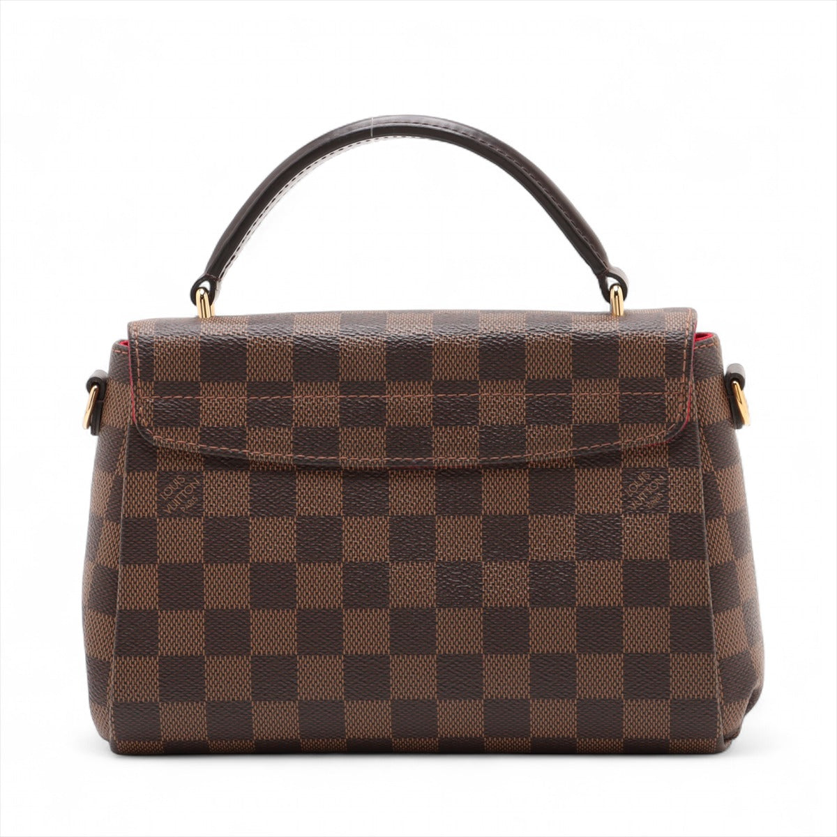 Croisette Canvas Top-handle Crossbody Damier Ebene