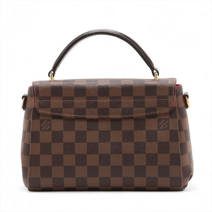 Croisette Canvas Top-handle Crossbody Damier Ebene