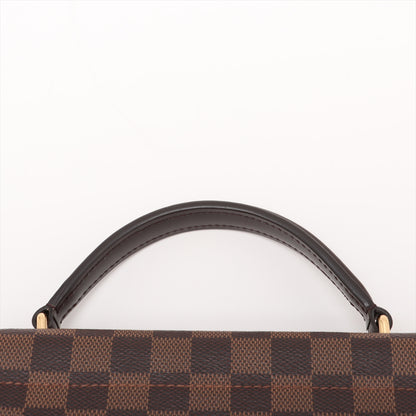 Croisette Canvas Top-handle Crossbody Damier Ebene