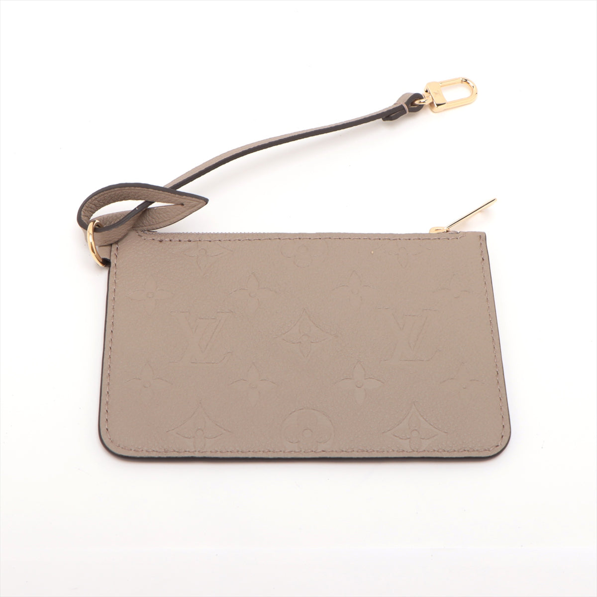 LV Bundle Leather Empreinte Shoulder Bag Handbag Beige