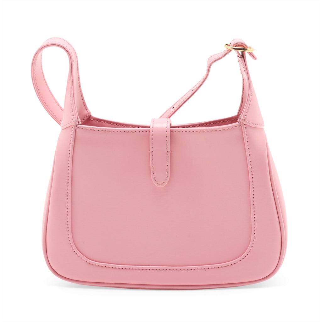 Jackie 1961 Mini Calfskin Leather Hobo Schultertasche Pink 