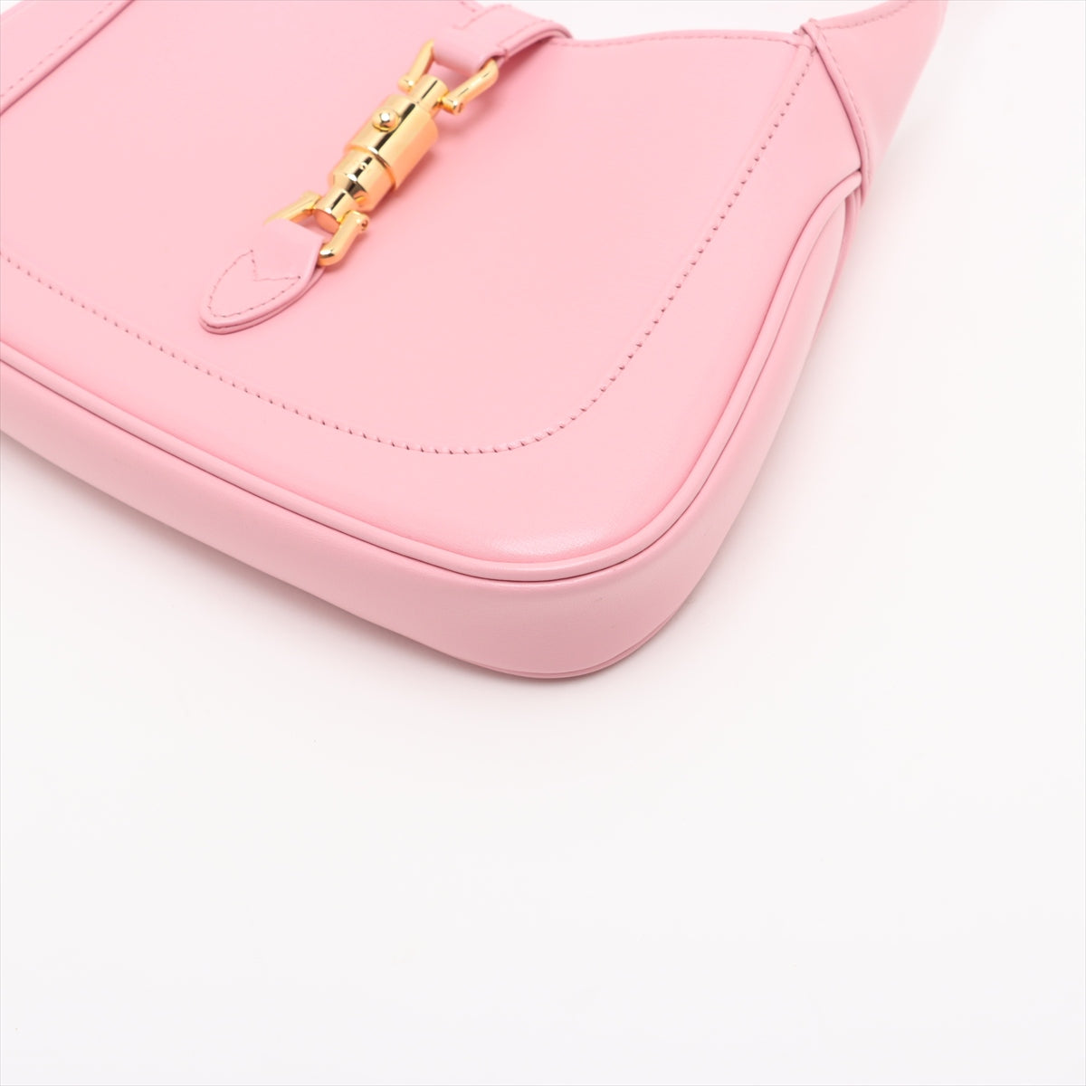 Jackie 1961 Mini Calfskin Leather Hobo Schultertasche Pink 