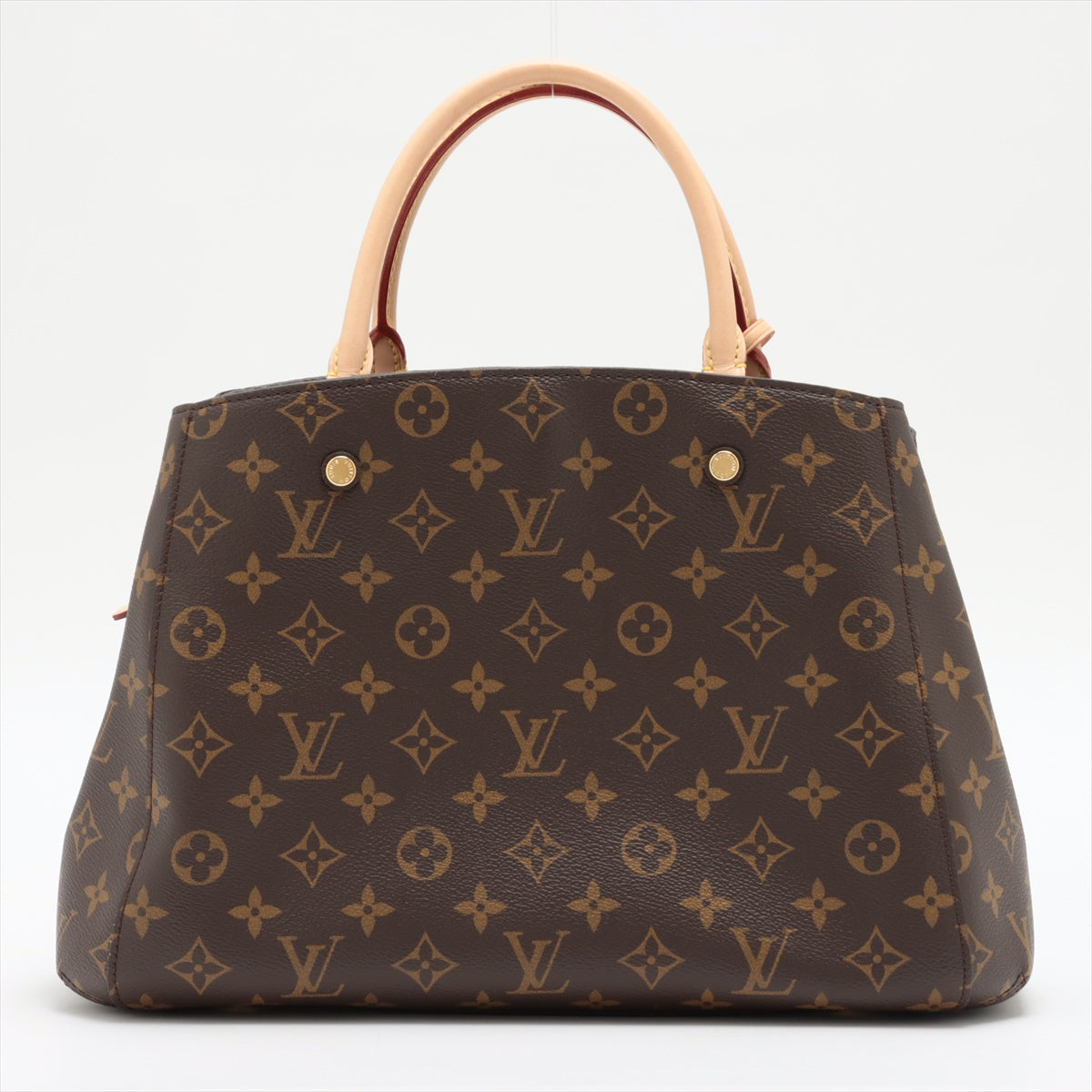 Montaigne MM Canvas bolsa tote de alça superior Monogram 