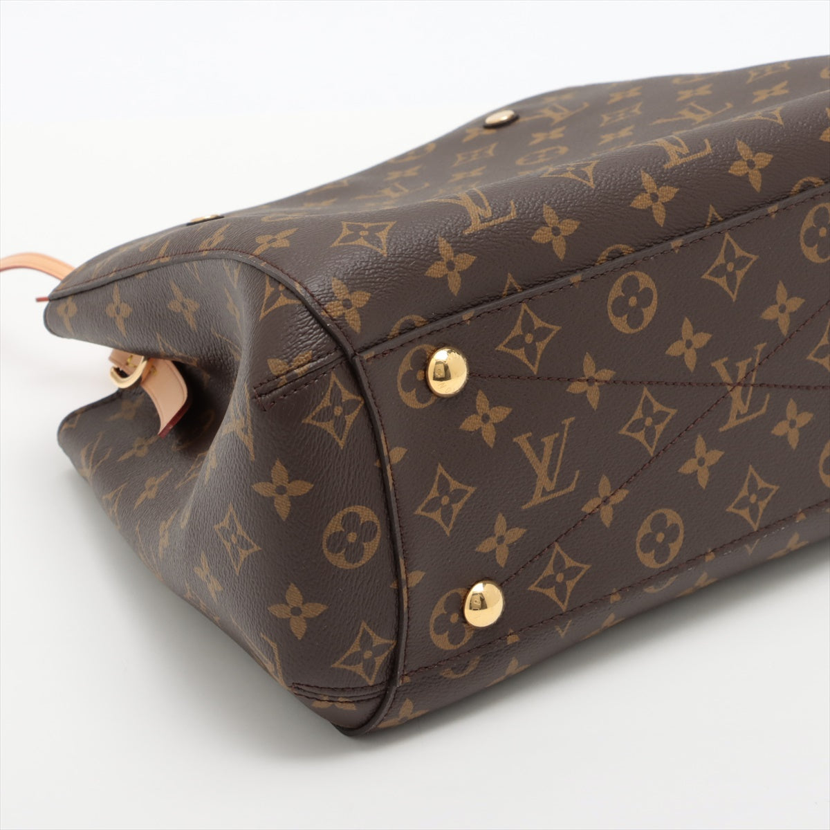Montaigne MM Canvas bolsa tote de alça superior Monogram 