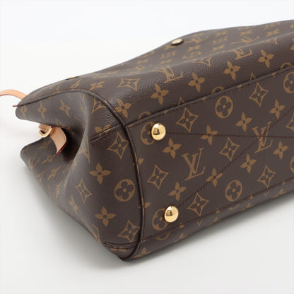 Montaigne MM Canvas bolsa tote de alça superior Monogram 