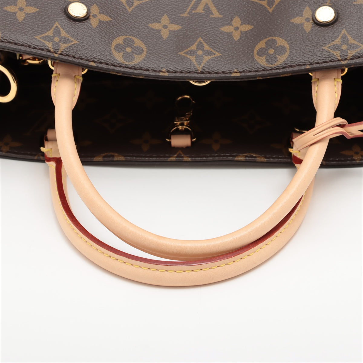 Montaigne MM Canvas bolsa tote de alça superior Monogram 