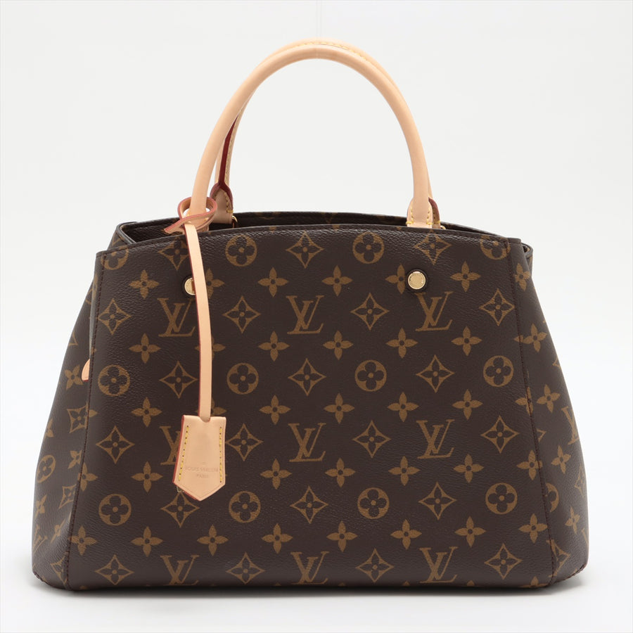 Montaigne MM Canvas Top-handle Handtasche Monogram 