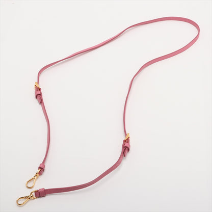 Galleria Mini Saffiano Leather Handbag Pink