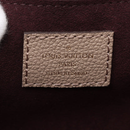 Neverfull Leather Empreinte Shopper Shoulder Bag Turtledove