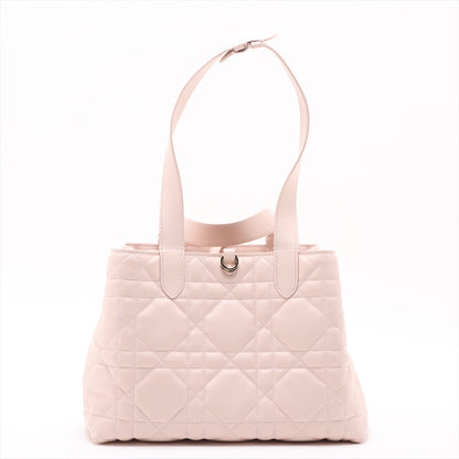 Toujours Medium Calfskin Leather Macrocannage Täschchen Tote Handtasche Pink 