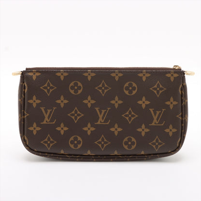 Multi Pochette Accessoires Canvas Pouch Crossbody Monogram 