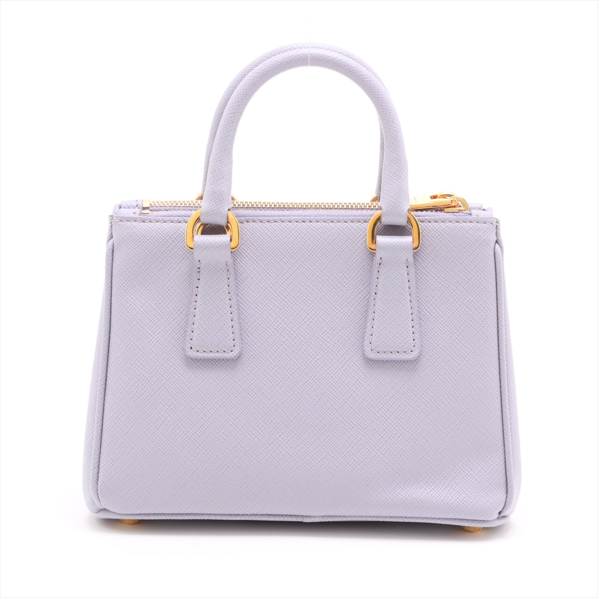 Galleria Mini Saffiano Leather Handbag Purple