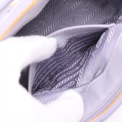 Galleria Mini Saffiano Leather Handbag Purple