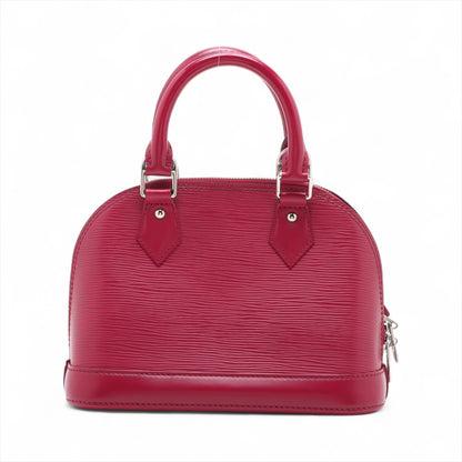 Alma BB Epi Leder Henkeltasche Kirschrot 