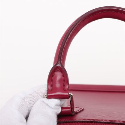 Alma BB Epi Leder Henkeltasche Kirschrot 