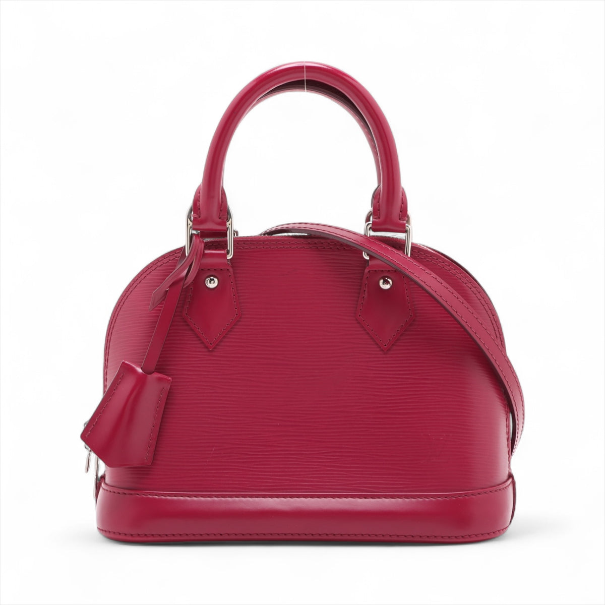Alma BB Epi Leder Henkeltasche Kirschrot 