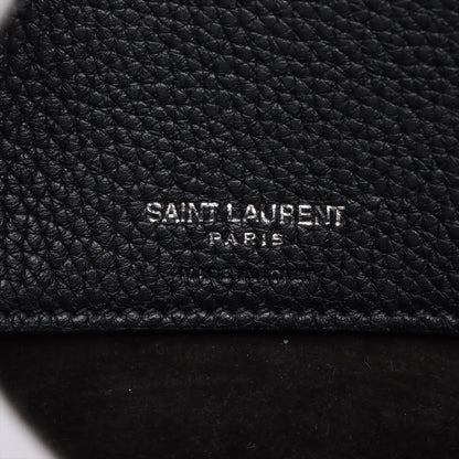 Sac De Jour Nano Grained Leather 2-Ways Tote Bag Black