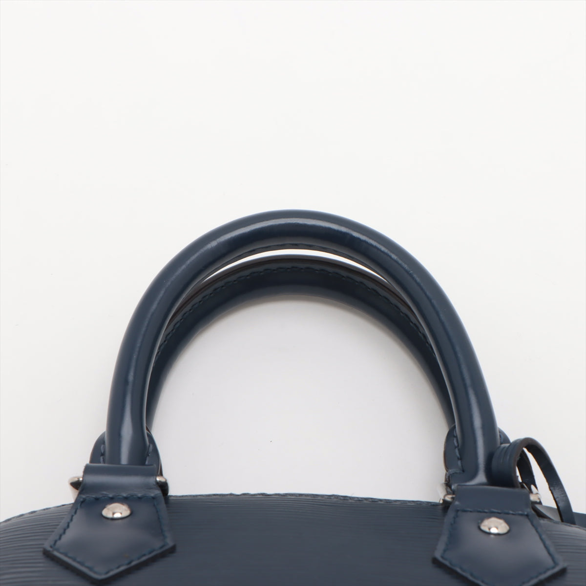 Alma BB Epi Leather Top-handle Handbag Blue