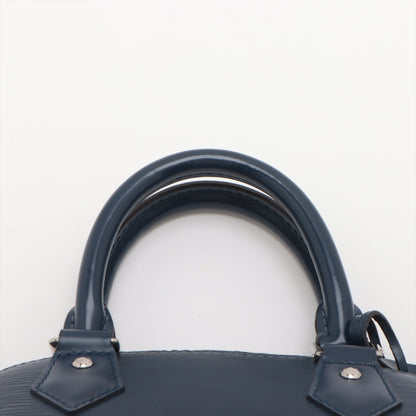 Alma BB Epi Leather Top-handle Handbag Blue