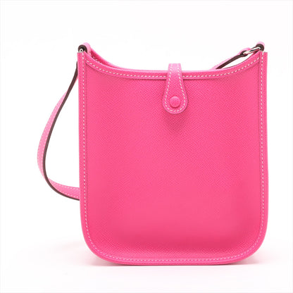 Evelyne 16 TPM Epsom Leather Hobo Crossbody Rose Tyrien