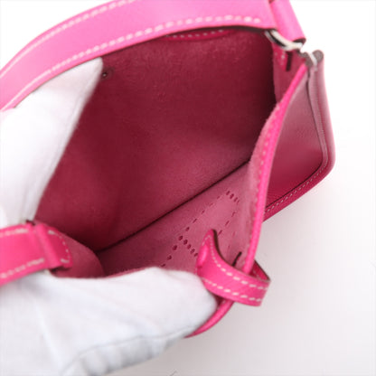 Evelyne 16 TPM Epsom Leather Hobo Crossbody Rose Tyrien