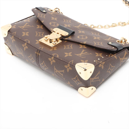 Trunkie East West Canvas Flap Shoulder Bag Monogram