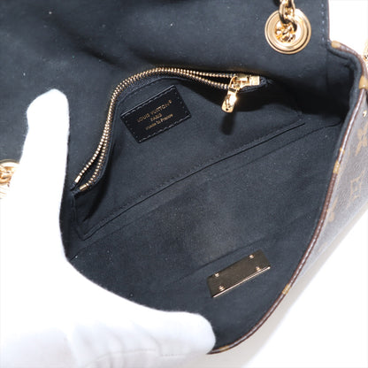 Trunkie East West Canvas Flap Shoulder Bag Monogram